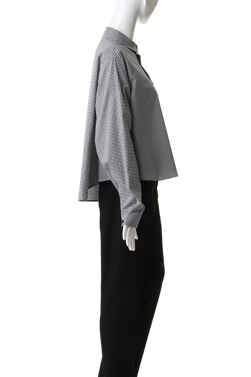 【ザ リラクス/THE RERACS】のコットンレギュラーカラーAラインシャツ 人気、トレンドファッション・服の通販 founy(ファニー) 　ファッション　Fashion　レディースファッション　Fashion for Women　トップス・カットソー　Cut & Sew Tops　シャツ・ブラウス・オフィスカジュアル　Elegant Blouses & Button-Ups　2026年　2026　クラシック　Classic, Timeless Style　スリーブ　Sleeve, Long Sleeve / Short Sleeve　チェック　Check, Plaid, Tartan　バランス　Balance, Style Balance　モダン　Modern, Contemporary　レギュラー　Regular, Standard Fit　ロング　Long, Long-Length　夏　Summer　春　Spring　S/S・春夏　SS, Spring/Summer, Warm Season　other-3|ID: prp329100004840460 ipo3291000000036142291