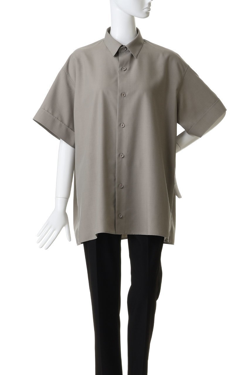 【ザ リラクス/THE RERACS】のショートスリーブパーフェクトシャツ 人気、トレンドファッション・服の通販 founy(ファニー) 　ファッション　Fashion　レディースファッション　Fashion for Women　トップス・カットソー　Cut & Sew Tops　シャツ・ブラウス・オフィスカジュアル　Elegant Blouses & Button-Ups　2026年　2026　ショルダー　Shoulder, Shoulder Strap　ショート　Short, Short Length　スリーブ　Sleeve, Long Sleeve / Short Sleeve　ドロップ　Drop Shoulder, Dropped Style　バランス　Balance, Style Balance　リラックス　Relax, Relaxed Fit　エレガント 上品　Elegant　夏　Summer　春　Spring　S/S・春夏　SS, Spring/Summer, Warm Season　other-2|ID: prp329100004840467 ipo3291000000035360687