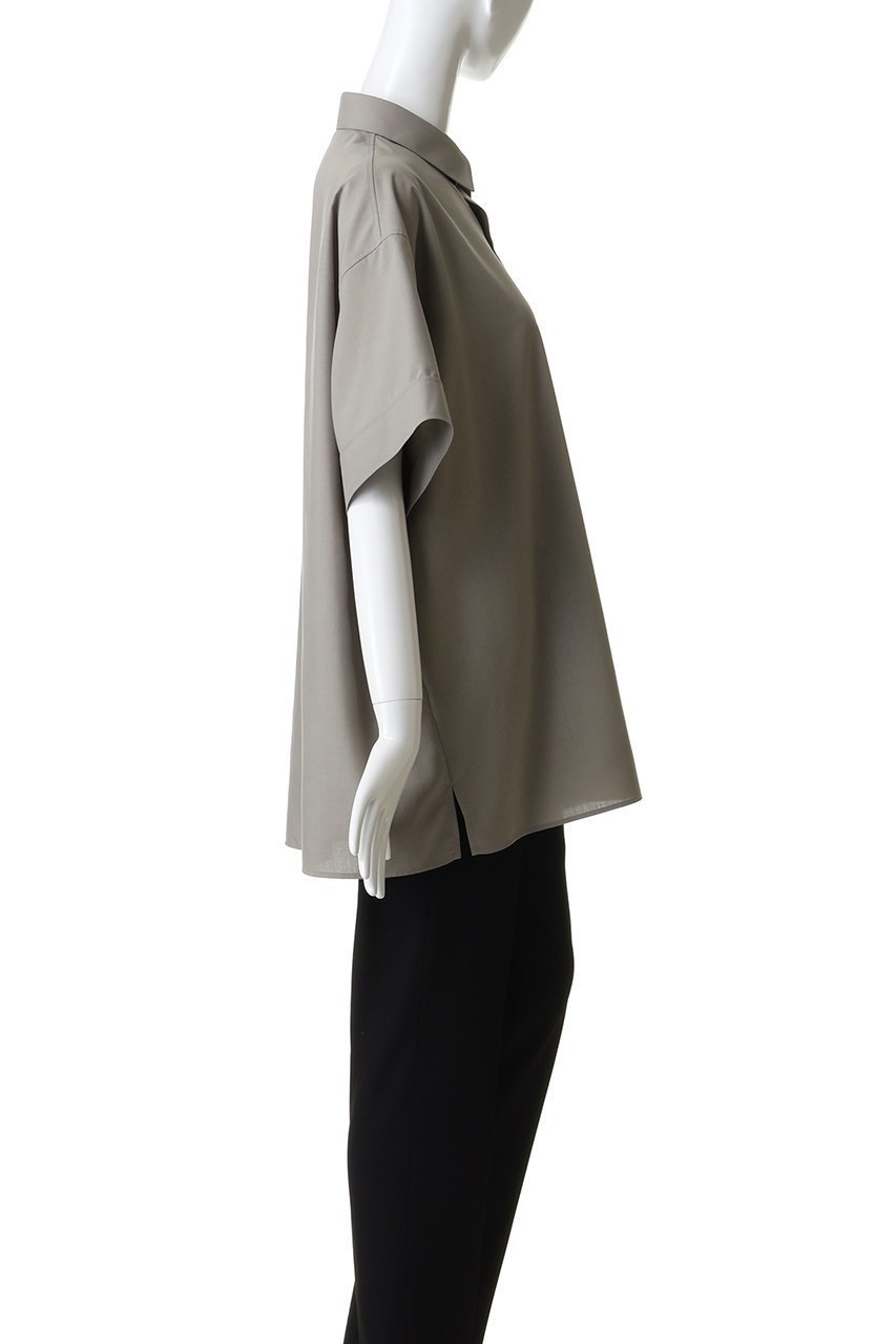 【ザ リラクス/THE RERACS】のショートスリーブパーフェクトシャツ 人気、トレンドファッション・服の通販 founy(ファニー) 　ファッション　Fashion　レディースファッション　Fashion for Women　トップス・カットソー　Cut & Sew Tops　シャツ・ブラウス・オフィスカジュアル　Elegant Blouses & Button-Ups　2026年　2026　ショルダー　Shoulder, Shoulder Strap　ショート　Short, Short Length　スリーブ　Sleeve, Long Sleeve / Short Sleeve　ドロップ　Drop Shoulder, Dropped Style　バランス　Balance, Style Balance　リラックス　Relax, Relaxed Fit　エレガント 上品　Elegant　夏　Summer　春　Spring　S/S・春夏　SS, Spring/Summer, Warm Season　other-3|ID: prp329100004840467 ipo3291000000035360688