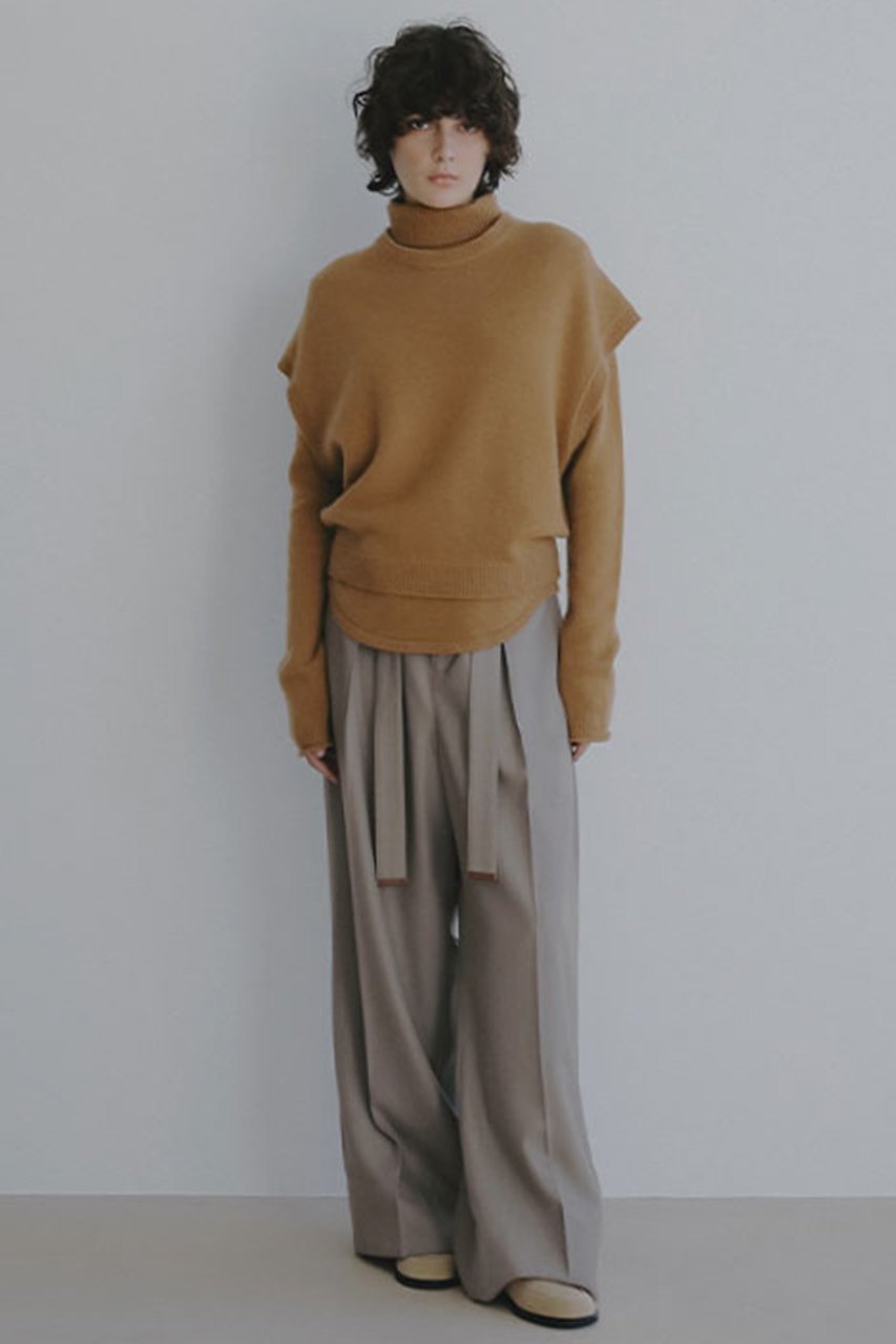 【エトレトウキョウ/ETRE TOKYO】のウールカシミヤスリーブレスニットプルオーバー 人気、トレンドファッション・服の通販 founy(ファニー) ファッション Fashion レディースファッション Fashion for Women トップス・カットソー Cut & Sew Tops ニット Knit Tops & Sweaters カジュアルプルオーバー・ニットトップス Pullovers & Knit Tops / Casual Pullovers なめらか Smooth, Silky Texture ジャケット Jacket, Outerwear スリーブ Sleeve, Long Sleeve / Short Sleeve 新作・新入荷 New Arrivals / New In other-4|ID: prp329100004840486 ipo3291000000035271861