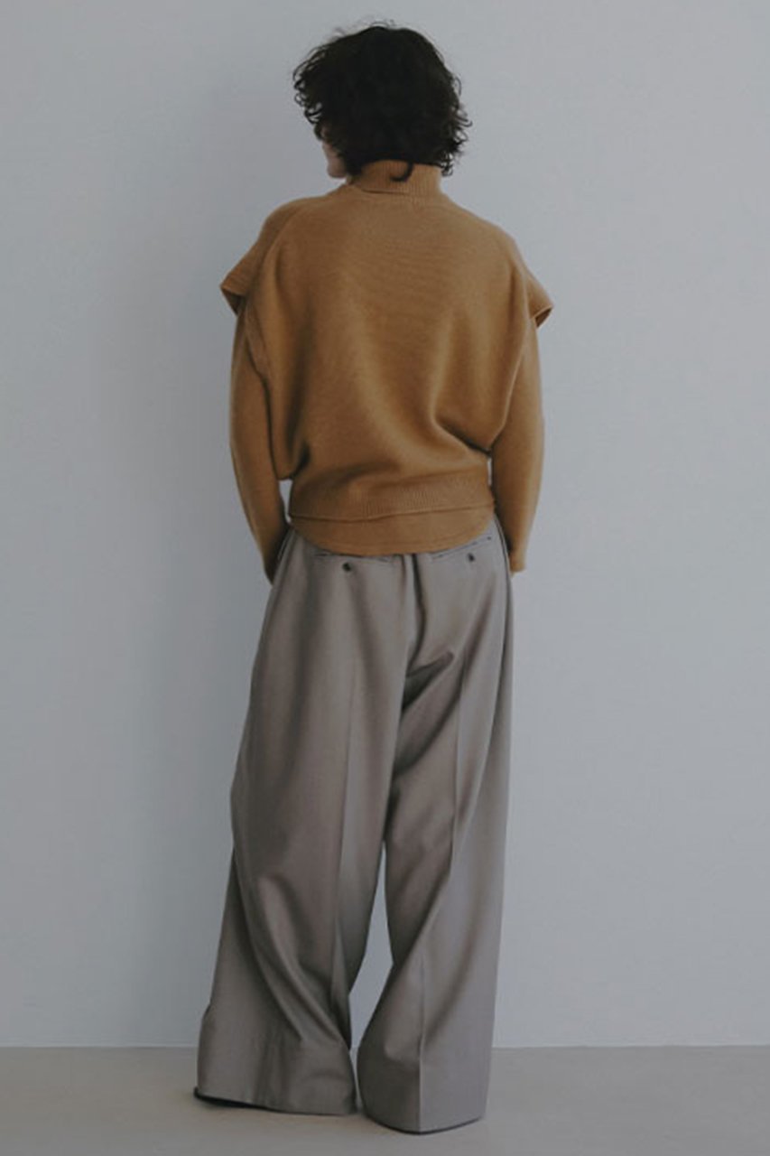 【エトレトウキョウ/ETRE TOKYO】のウールカシミヤスリーブレスニットプルオーバー 人気、トレンドファッション・服の通販 founy(ファニー) ファッション Fashion レディースファッション Fashion for Women トップス・カットソー Cut & Sew Tops ニット Knit Tops & Sweaters カジュアルプルオーバー・ニットトップス Pullovers & Knit Tops / Casual Pullovers なめらか Smooth, Silky Texture ジャケット Jacket, Outerwear スリーブ Sleeve, Long Sleeve / Short Sleeve 新作・新入荷 New Arrivals / New In other-6|ID: prp329100004840486 ipo3291000000035271868