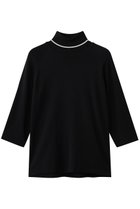 【ザ リラクス/THE RERACS】のショートスリーブタートルネックニットプルオーバー 人気、トレンドファッション・服の通販 founy(ファニー) ファッション Fashion レディースファッション Fashion for Women トップス・カットソー Cut & Sew Tops ニット Knit Tops & Sweaters カジュアルプルオーバー・ニットトップス Pullovers & Knit Tops / Casual Pullovers タートルネック・ハイネックトップス Turtlenecks & High-Neck Tops 2026年 2026 なめらか Smooth, Silky Texture インナー Innerwear タートルネック Turtleneck, High Neck ビジネス 仕事 通勤 Business / Work / Commuting エレガント 上品 Elegant 夏 Summer 春 Spring S/S・春夏 SS, Spring/Summer, Warm Season thumbnail ブラック|ID: prp329100004840489 ipo3291000000035850980