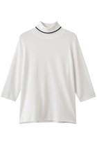 【ザ リラクス/THE RERACS】のショートスリーブタートルネックニットプルオーバー 人気、トレンドファッション・服の通販 founy(ファニー) ファッション Fashion レディースファッション Fashion for Women トップス・カットソー Cut & Sew Tops ニット Knit Tops & Sweaters カジュアルプルオーバー・ニットトップス Pullovers & Knit Tops / Casual Pullovers タートルネック・ハイネックトップス Turtlenecks & High-Neck Tops 2026年 2026 なめらか Smooth, Silky Texture インナー Innerwear タートルネック Turtleneck, High Neck ビジネス 仕事 通勤 Business / Work / Commuting エレガント 上品 Elegant 夏 Summer 春 Spring S/S・春夏 SS, Spring/Summer, Warm Season thumbnail ホワイト|ID: prp329100004840489 ipo3291000000035850982