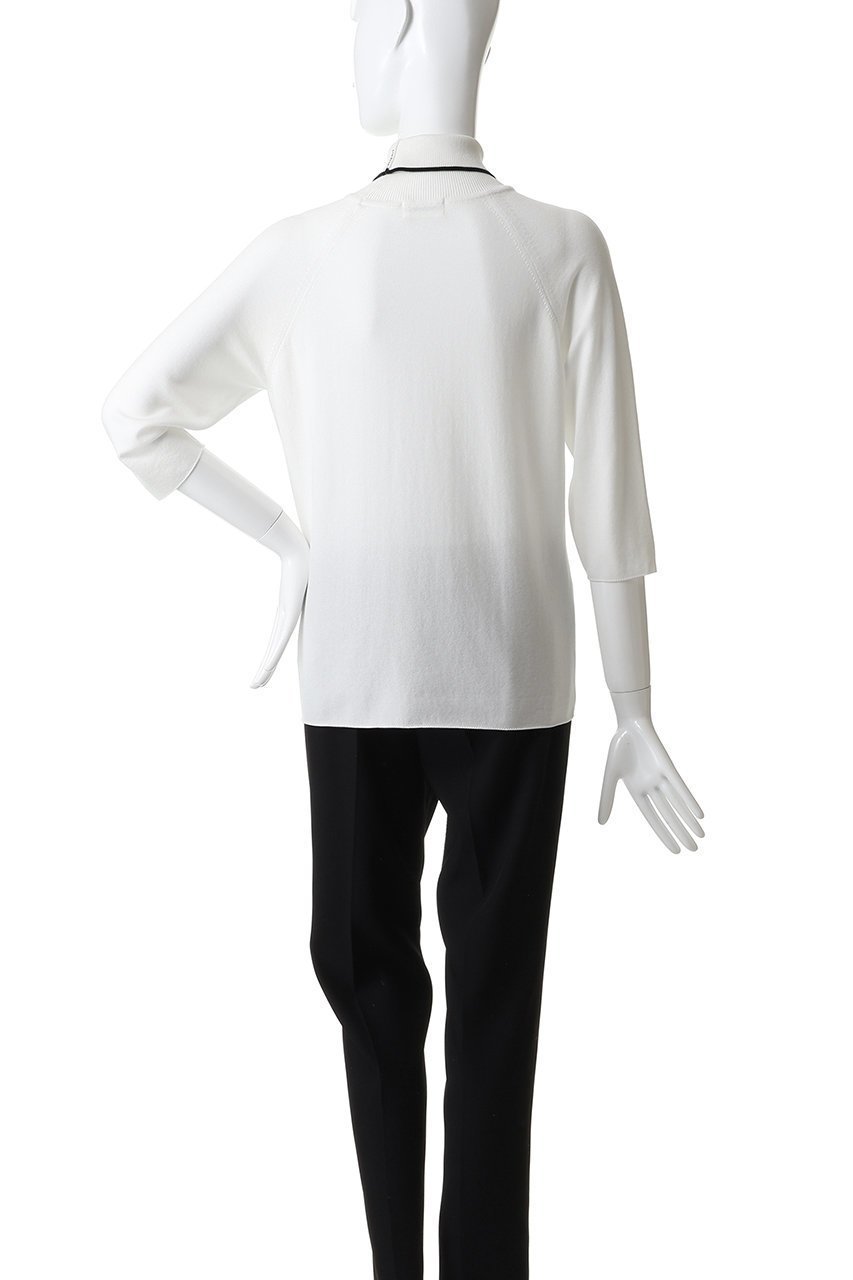 【ザ リラクス/THE RERACS】のショートスリーブタートルネックニットプルオーバー 人気、トレンドファッション・服の通販 founy(ファニー) 　ファッション　Fashion　レディースファッション　Fashion for Women　トップス・カットソー　Cut & Sew Tops　ニット　Knit Tops & Sweaters　カジュアルプルオーバー・ニットトップス　Pullovers & Knit Tops / Casual Pullovers　タートルネック・ハイネックトップス　Turtlenecks & High-Neck Tops　2026年　2026　なめらか　Smooth, Silky Texture　インナー　Innerwear　タートルネック　Turtleneck, High Neck　ビジネス 仕事 通勤　Business / Work / Commuting　エレガント 上品　Elegant　夏　Summer　春　Spring　S/S・春夏　SS, Spring/Summer, Warm Season　other-4|ID: prp329100004840489 ipo3291000000035850989