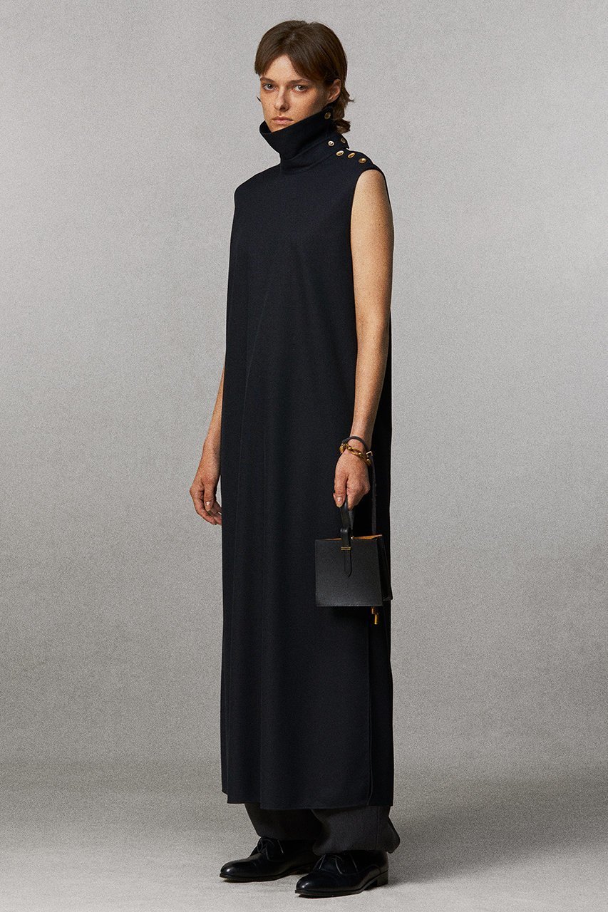 【ザ リラクス/THE RERACS】のハイネックサイドオープンドレス 人気、トレンドファッション・服の通販 founy(ファニー) 　ファッション　Fashion　レディースファッション　Fashion for Women　ワンピース　Dresses　フォーマル・パーティードレス・結婚式用ドレス　Elegant & Casual Dresses　チュニック　Tunic Tops & Dresses　2026年　2026　ショルダー　Shoulder, Shoulder Strap　ジュエリー　Jewelry, Accessories　スリット　Slit, Slit Detail　チュニック　Tunic, Long Top　ドレス　Dress, One-Piece　ロング　Long, Long-Length　夏　Summer　春　Spring　S/S・春夏　SS, Spring/Summer, Warm Season　other-8|ID: prp329100004840492 ipo3291000000035271905