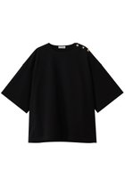 【ザ リラクス/THE RERACS】のサイドオープンオーバーサイズTシャツ 人気、トレンドファッション・服の通販 founy(ファニー) ファッション Fashion レディースファッション Fashion for Women トップス・カットソー Cut & Sew Tops シャツ・ブラウス・オフィスカジュアル Elegant Blouses & Button-Ups ロングTシャツ・Tシャツ Longline T-Shirts & Tees カットソー・ベーシックTシャツ Cut-and-Sewn Tops / Stretch Tees & Basics 2026年 2026 ショルダー Shoulder, Shoulder Strap ショート Short, Short Length シンプル Simple, Minimal スラックス Slacks, Dress Pants スリーブ Sleeve, Long Sleeve / Short Sleeve センター Center, Center Line トレンド Trend, Trending Now ボトム Bottoms, Lower Wear 夏 Summer 春 Spring S/S・春夏 SS, Spring/Summer, Warm Season thumbnail ブラック|ID: prp329100004840503 ipo3291000000036030785
