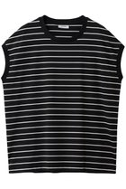 【ザ リラクス/THE RERACS】のボーダースリーブレスTシャツ ワイドボーダー|ID: prp329100004840504 ipo3291000000035271962