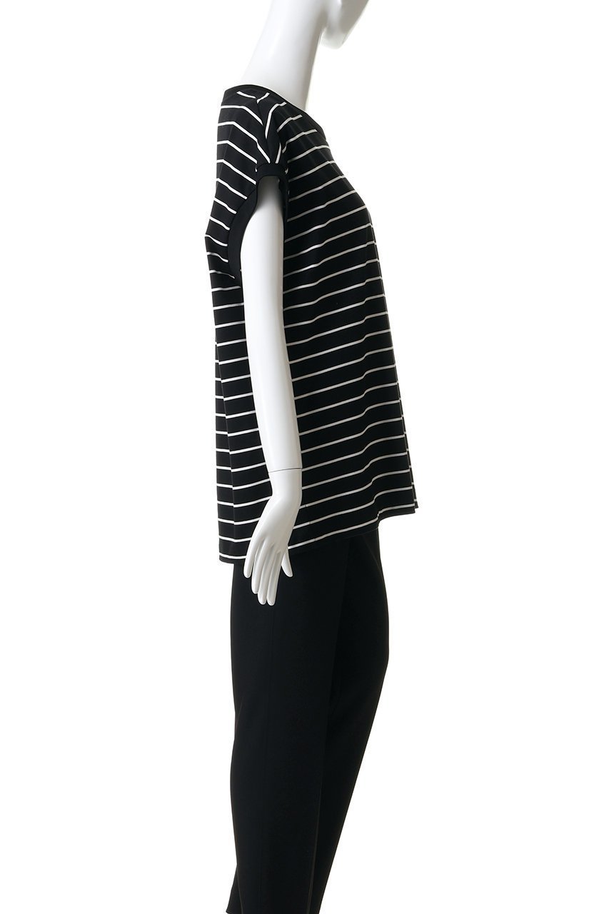 【ザ リラクス/THE RERACS】のボーダースリーブレスTシャツ 人気、トレンドファッション・服の通販 founy(ファニー) ファッション Fashion レディースファッション Fashion for Women トップス・カットソー Cut & Sew Tops シャツ・ブラウス・オフィスカジュアル Elegant Blouses & Button-Ups ロングTシャツ・Tシャツ Longline T-Shirts & Tees カットソー・ベーシックTシャツ Cut-and-Sewn Tops / Stretch Tees & Basics 2026年 2026 インナー Innerwear カッティング Cutting Detail ショルダー Shoulder, Shoulder Strap ショート Short, Short Length ジャケット Jacket, Outerwear スリーブ Sleeve, Long Sleeve / Short Sleeve ボーダー Border, Stripe モダン Modern, Contemporary ワイド Wide, Wide Fit 夏 Summer 定番 Standard, Basic Item 春 Spring S/S・春夏 SS, Spring/Summer, Warm Season other-3|ID: prp329100004840504 ipo3291000000035271968