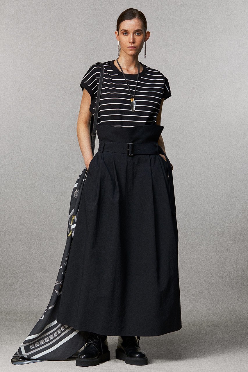 【ザ リラクス/THE RERACS】のボーダースリーブレスTシャツ 人気、トレンドファッション・服の通販 founy(ファニー) 　ファッション　Fashion　レディースファッション　Fashion for Women　トップス・カットソー　Cut & Sew Tops　シャツ・ブラウス・オフィスカジュアル　Elegant Blouses & Button-Ups　ロングTシャツ・Tシャツ　Longline T-Shirts & Tees　カットソー・ベーシックTシャツ　Cut-and-Sewn Tops / Stretch Tees & Basics　2026年　2026　インナー　Innerwear　カッティング　Cutting Detail　ショルダー　Shoulder, Shoulder Strap　ショート　Short, Short Length　ジャケット　Jacket, Outerwear　スリーブ　Sleeve, Long Sleeve / Short Sleeve　ボーダー　Border, Stripe　モダン　Modern, Contemporary　ワイド　Wide, Wide Fit　夏　Summer　定番　Standard, Basic Item　春　Spring　S/S・春夏　SS, Spring/Summer, Warm Season　other-6|ID: prp329100004840504 ipo3291000000036030806