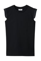 【ザ リラクス/THE RERACS】のショルダースイッチングタンクトップ ブラック×ブラック|ID: prp329100004840510 ipo3291000000035271998