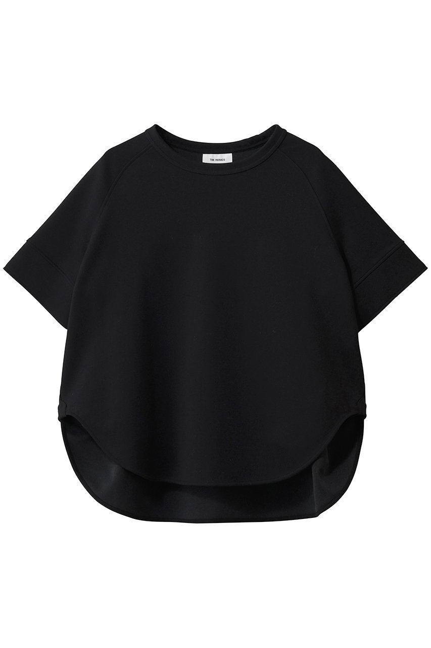 【ザ リラクス/THE RERACS】のAラインショートプルオーバー インテリア・キッズ・メンズ・レディースファッション・服の通販 founy(ファニー) ファッション Fashion レディースファッション Fashion for Women トップス・カットソー Cut & Sew Tops シャツ・ブラウス・オフィスカジュアル Elegant Blouses & Button-Ups ロングTシャツ・Tシャツ Longline T-Shirts & Tees カジュアルプルオーバー・ニットトップス Pullovers & Knit Tops / Casual Pullovers カットソー・ベーシックTシャツ Cut-and-Sewn Tops / Stretch Tees & Basics 2026年 2026 ショート Short, Short Length スリーブ Sleeve, Long Sleeve / Short Sleeve バランス Balance, Style Balance リラックス Relax, Relaxed Fit 夏 Summer 春 Spring S/S・春夏 SS, Spring/Summer, Warm Season ブラック|ID: prp329100004840513 ipo3291000000035272020