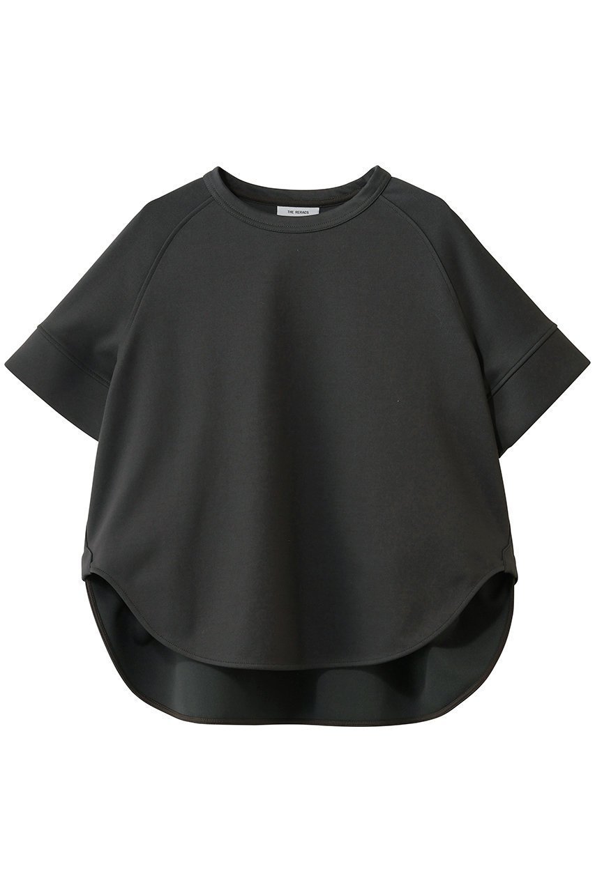 【ザ リラクス/THE RERACS】のAラインショートプルオーバー インテリア・キッズ・メンズ・レディースファッション・服の通販 founy(ファニー) ファッション Fashion レディースファッション Fashion for Women トップス・カットソー Cut & Sew Tops シャツ・ブラウス・オフィスカジュアル Elegant Blouses & Button-Ups ロングTシャツ・Tシャツ Longline T-Shirts & Tees カジュアルプルオーバー・ニットトップス Pullovers & Knit Tops / Casual Pullovers カットソー・ベーシックTシャツ Cut-and-Sewn Tops / Stretch Tees & Basics 2026年 2026 ショート Short, Short Length スリーブ Sleeve, Long Sleeve / Short Sleeve バランス Balance, Style Balance リラックス Relax, Relaxed Fit 夏 Summer 春 Spring S/S・春夏 SS, Spring/Summer, Warm Season ガンメタルグレー|ID: prp329100004840513 ipo3291000000035272023