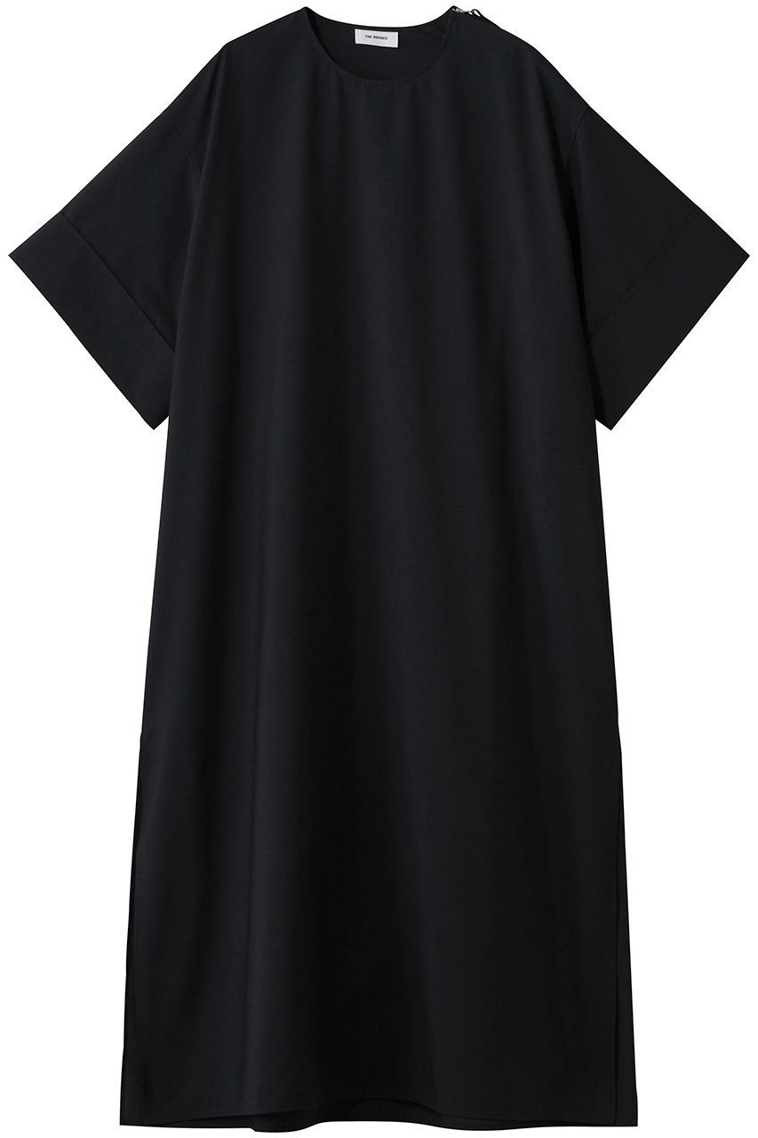 【ザ リラクス/THE RERACS】のショートスリーブサイドジップドレス 人気、トレンドファッション・服の通販 founy(ファニー) 　ファッション　Fashion　レディースファッション　Fashion for Women　ワンピース　Dresses　フォーマル・パーティードレス・結婚式用ドレス　Elegant & Casual Dresses　チュニック　Tunic Tops & Dresses　2026年　2026　シューズ　Shoes, Footwear　シンプル　Simple, Minimal　ジップ　Zip, Zipper　スリット　Slit, Slit Detail　スリーブ　Sleeve, Long Sleeve / Short Sleeve　チュニック　Tunic, Long Top　ドレス　Dress, One-Piece　ロング　Long, Long-Length　夏　Summer　春　Spring　S/S・春夏　SS, Spring/Summer, Warm Season　 other-1|ID: prp329100004840523 ipo3291000000035272095