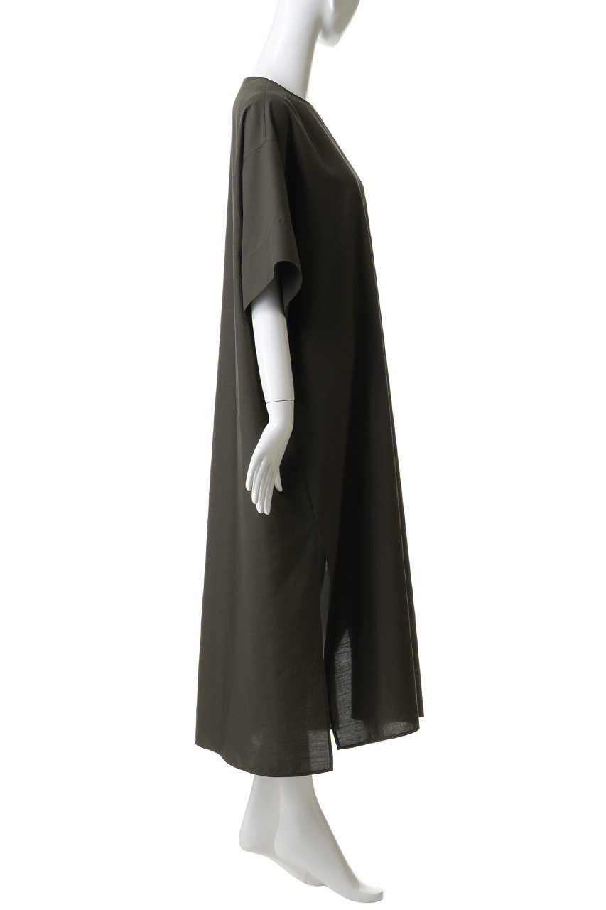 【ザ リラクス/THE RERACS】のショートスリーブサイドジップドレス 人気、トレンドファッション・服の通販 founy(ファニー) 　ファッション　Fashion　レディースファッション　Fashion for Women　ワンピース　Dresses　フォーマル・パーティードレス・結婚式用ドレス　Elegant & Casual Dresses　チュニック　Tunic Tops & Dresses　2026年　2026　シューズ　Shoes, Footwear　シンプル　Simple, Minimal　ジップ　Zip, Zipper　スリット　Slit, Slit Detail　スリーブ　Sleeve, Long Sleeve / Short Sleeve　チュニック　Tunic, Long Top　ドレス　Dress, One-Piece　ロング　Long, Long-Length　夏　Summer　春　Spring　S/S・春夏　SS, Spring/Summer, Warm Season　other-3|ID: prp329100004840523 ipo3291000000035272105