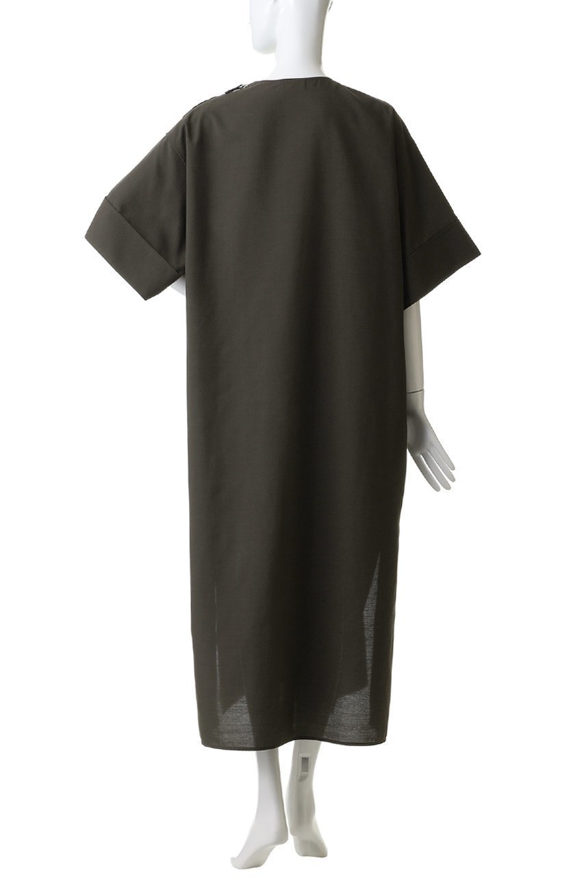 【ザ リラクス/THE RERACS】のショートスリーブサイドジップドレス 人気、トレンドファッション・服の通販 founy(ファニー) 　ファッション　Fashion　レディースファッション　Fashion for Women　ワンピース　Dresses　フォーマル・パーティードレス・結婚式用ドレス　Elegant & Casual Dresses　チュニック　Tunic Tops & Dresses　2026年　2026　シューズ　Shoes, Footwear　シンプル　Simple, Minimal　ジップ　Zip, Zipper　スリット　Slit, Slit Detail　スリーブ　Sleeve, Long Sleeve / Short Sleeve　チュニック　Tunic, Long Top　ドレス　Dress, One-Piece　ロング　Long, Long-Length　夏　Summer　春　Spring　S/S・春夏　SS, Spring/Summer, Warm Season　other-4|ID: prp329100004840523 ipo3291000000035272109