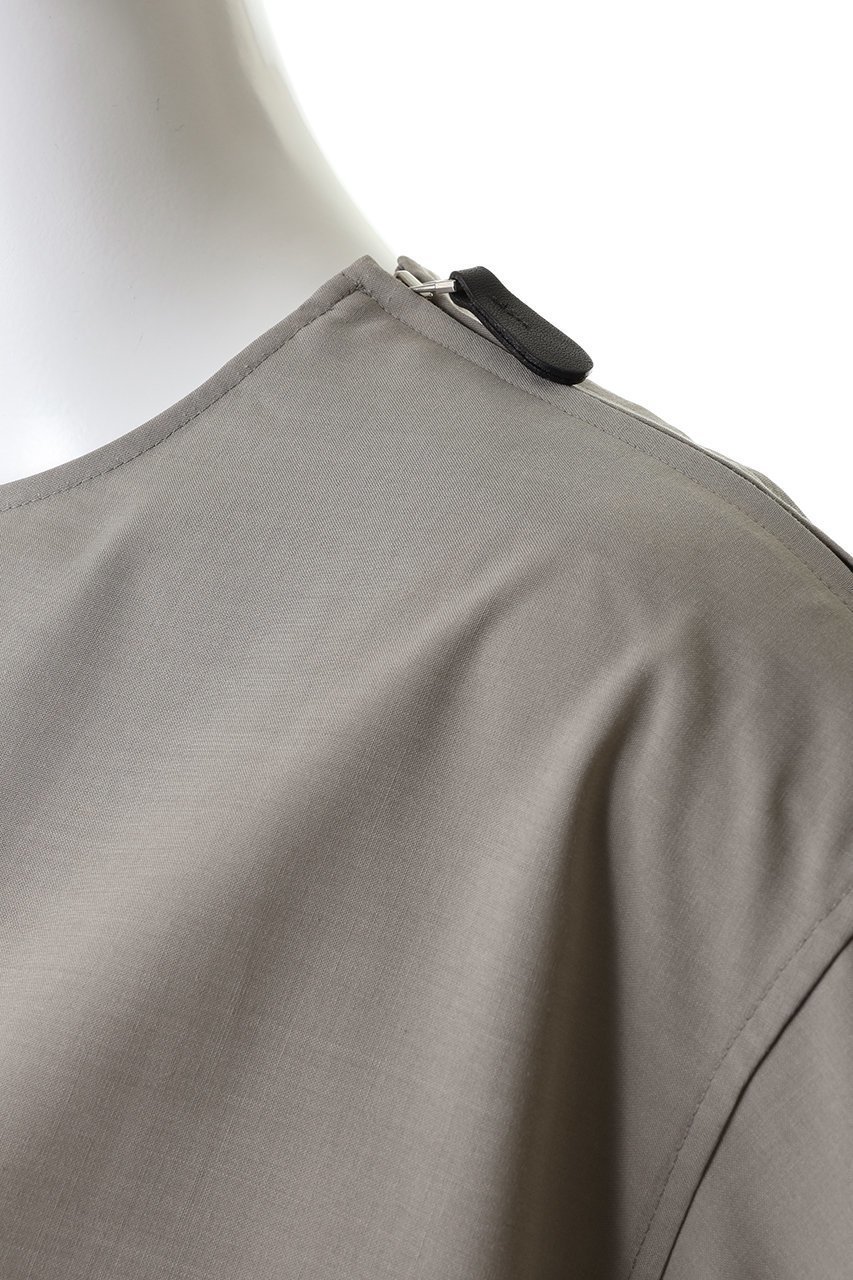 【ザ リラクス/THE RERACS】のショートスリーブサイドジップドレス 人気、トレンドファッション・服の通販 founy(ファニー) 　ファッション　Fashion　レディースファッション　Fashion for Women　ワンピース　Dresses　フォーマル・パーティードレス・結婚式用ドレス　Elegant & Casual Dresses　チュニック　Tunic Tops & Dresses　2026年　2026　シューズ　Shoes, Footwear　シンプル　Simple, Minimal　ジップ　Zip, Zipper　スリット　Slit, Slit Detail　スリーブ　Sleeve, Long Sleeve / Short Sleeve　チュニック　Tunic, Long Top　ドレス　Dress, One-Piece　ロング　Long, Long-Length　夏　Summer　春　Spring　S/S・春夏　SS, Spring/Summer, Warm Season　other-6|ID: prp329100004840523 ipo3291000000035360733