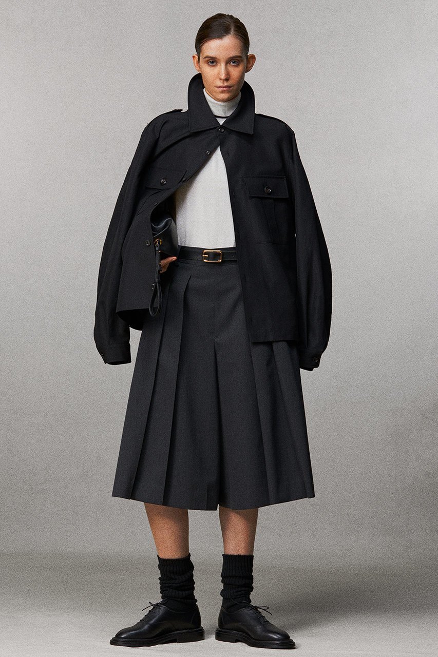 【ザ リラクス/THE RERACS】のディープタックキュロットパンツ 人気、トレンドファッション・服の通販 founy(ファニー) 　ファッション　Fashion　レディースファッション　Fashion for Women　スカート　Skirts　パンツ　Pants & Trousers　ショートパンツ・ハーフパンツ　High-Waisted & Relaxed Shorts　キュロット　Culottes, Wide Shorts　ショート　Short, Short Length　マニッシュ　Mannish, Boyish　other-6|ID: prp329100004840536 ipo3291000000036900757