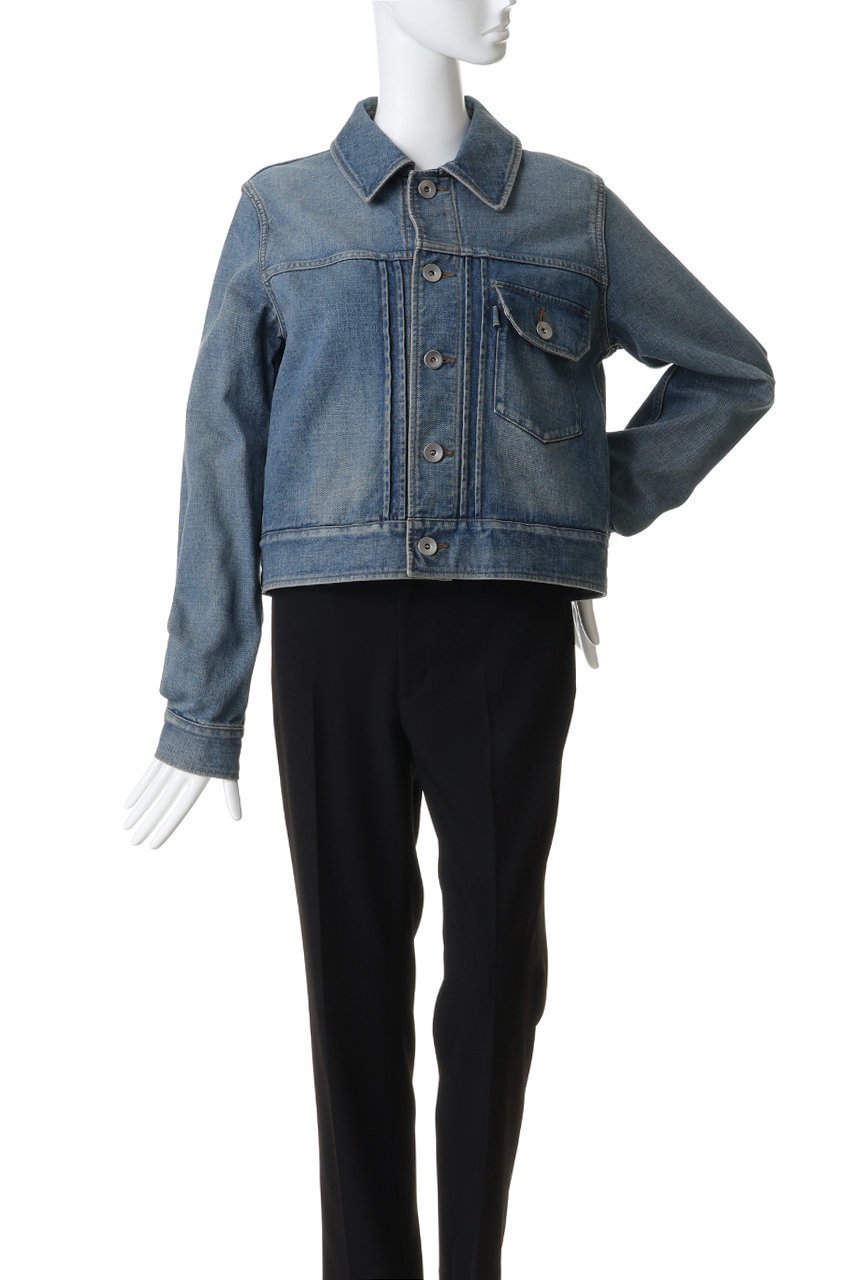 【ザ リラクス/THE RERACS】のタイトフィットショートJEANジャケット 人気、トレンドファッション・服の通販 founy(ファニー) 　ファッション　Fashion　レディースファッション　Fashion for Women　アウター　Coat / Outerwear Collection　レディースジャケット・軽アウター　Jackets　2026年　2026　ショート　Short, Short Length　ジャケット　Jacket, Outerwear　バランス　Balance, Style Balance　フラップ　Flap, Flap Pocket　フレア　Flare, Flared　ポケット　Pocket, Pocket Detail　人気　Popular, Best Seller　夏　Summer　春　Spring　S/S・春夏　SS, Spring/Summer, Warm Season　other-2|ID: prp329100004840545 ipo3291000000036142422