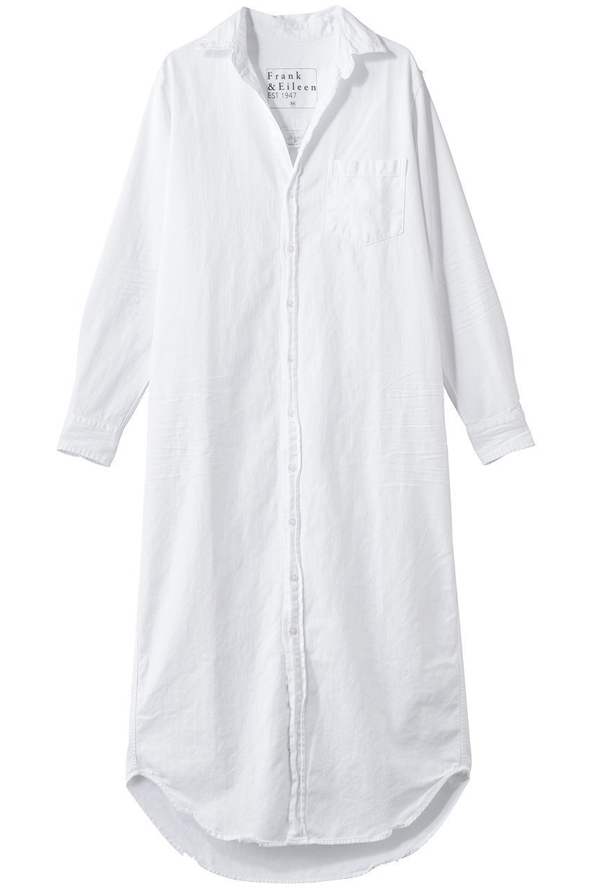 【フランク&アイリーン/Frank&Eileen】のRORY イタリアンフェイマスカラーデニム ロングシャツ 人気、トレンドファッション・服の通販 founy(ファニー) ファッション Fashion レディースファッション Fashion for Women トップス・カットソー Cut & Sew Tops シャツ・ブラウス・オフィスカジュアル Elegant Blouses & Button-Ups 2026年 2026 スリーブ Sleeve, Long Sleeve / Short Sleeve ロング Long, Long-Length 夏 Summer 春 Spring S/S・春夏 SS, Spring/Summer, Warm Season other-1|ID: prp329100004840559 ipo3291000000035272320