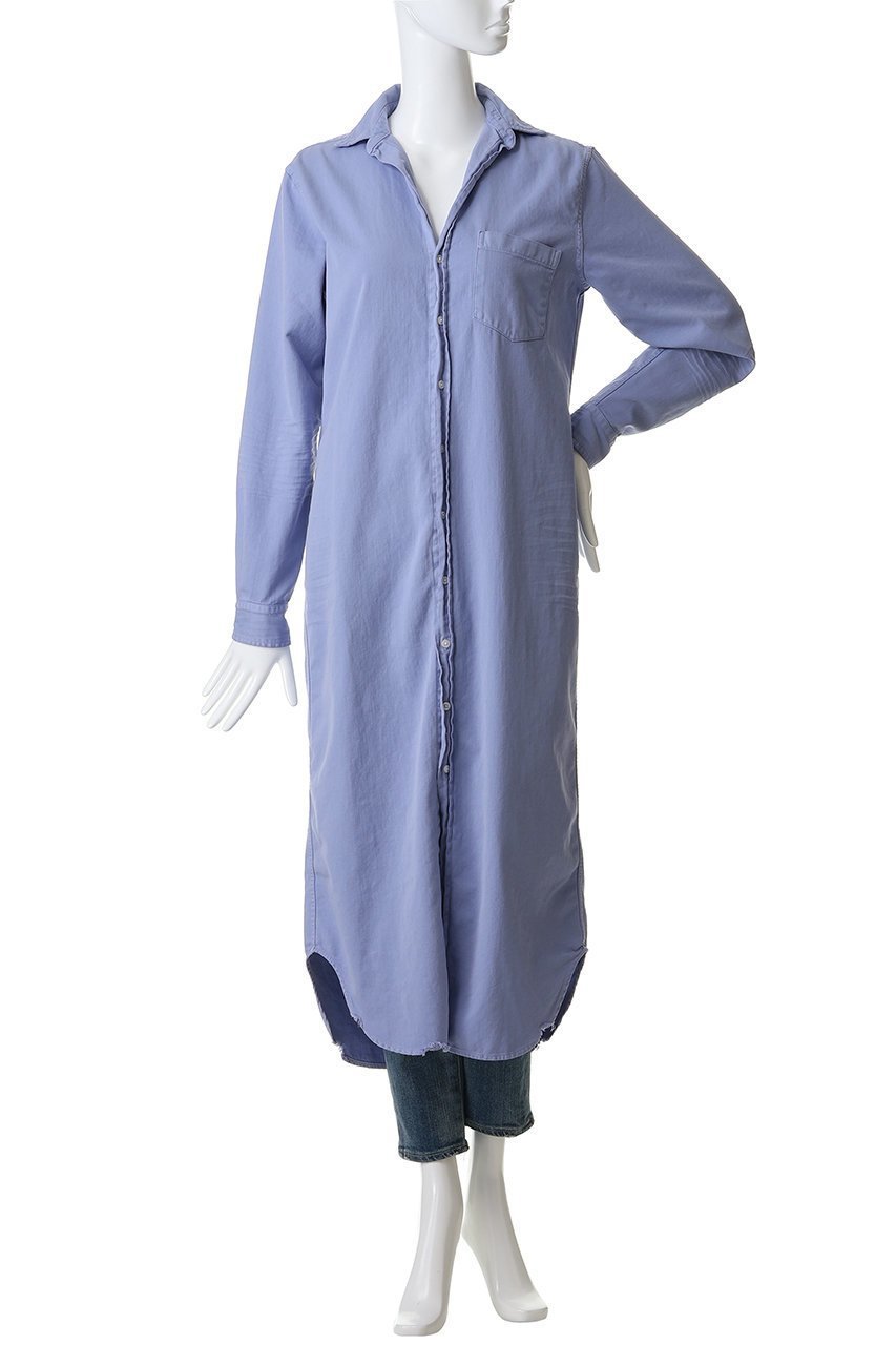 【フランク&アイリーン/Frank&Eileen】のRORY イタリアンフェイマスカラーデニム ロングシャツ 人気、トレンドファッション・服の通販 founy(ファニー) 　ファッション　Fashion　レディースファッション　Fashion for Women　トップス・カットソー　Cut & Sew Tops　シャツ・ブラウス・オフィスカジュアル　Elegant Blouses & Button-Ups　2026年　2026　スリーブ　Sleeve, Long Sleeve / Short Sleeve　ロング　Long, Long-Length　夏　Summer　春　Spring　S/S・春夏　SS, Spring/Summer, Warm Season　other-2|ID: prp329100004840559 ipo3291000000036030919