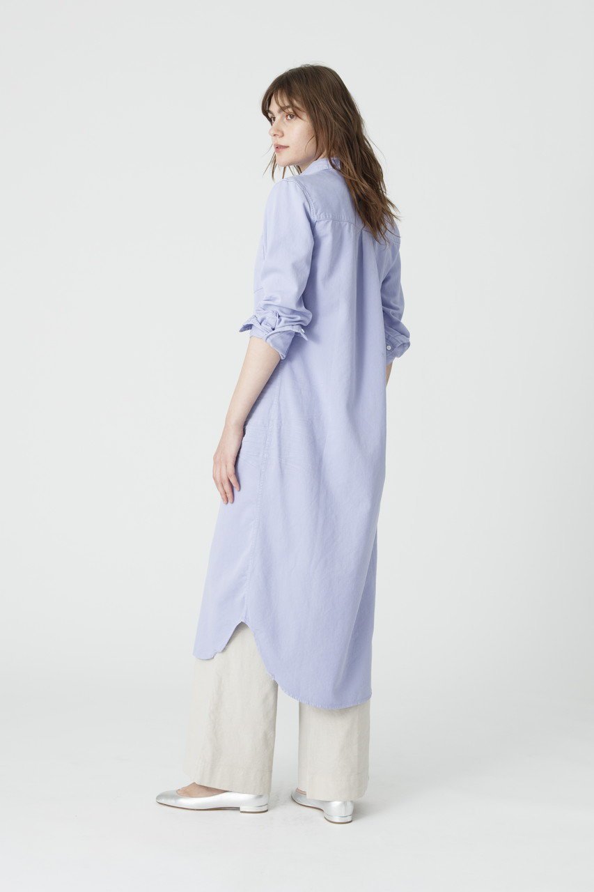 【フランク&アイリーン/Frank&Eileen】のRORY イタリアンフェイマスカラーデニム ロングシャツ 人気、トレンドファッション・服の通販 founy(ファニー) 　ファッション　Fashion　レディースファッション　Fashion for Women　トップス・カットソー　Cut & Sew Tops　シャツ・ブラウス・オフィスカジュアル　Elegant Blouses & Button-Ups　2026年　2026　スリーブ　Sleeve, Long Sleeve / Short Sleeve　ロング　Long, Long-Length　夏　Summer　春　Spring　S/S・春夏　SS, Spring/Summer, Warm Season　other-8|ID: prp329100004840559 ipo3291000000036238386