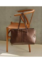 【ウィムガゼット/Whim Gazette】の【THE PAUSE】フェイクレザーボストン ブラウン|ID: prp329100004840569 ipo3291000000036030963