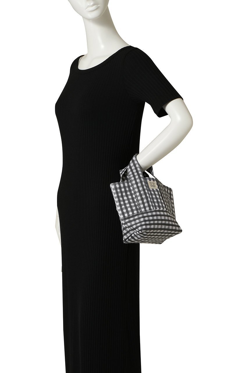 【エスゼット ブロックプリント/SZ Blockprints】のMINI MAINE TOTE GINGHAM トートバッグ 人気、トレンドファッション・服の通販 founy(ファニー) 　ファッション　Fashion　レディースファッション　Fashion for Women　バッグ　Bags　2026年　2026　ギンガム　Gingham, Gingham Fabric　コンパクト　Compact, Small Size　チェック　Check, Plaid, Tartan　フォルム　Silhouette, Form　モダン　Modern, Contemporary　ワイド　Wide, Wide Fit　夏　Summer　春　Spring　S/S・春夏　SS, Spring/Summer, Warm Season　other-2|ID: prp329100004840587 ipo3291000000036142563