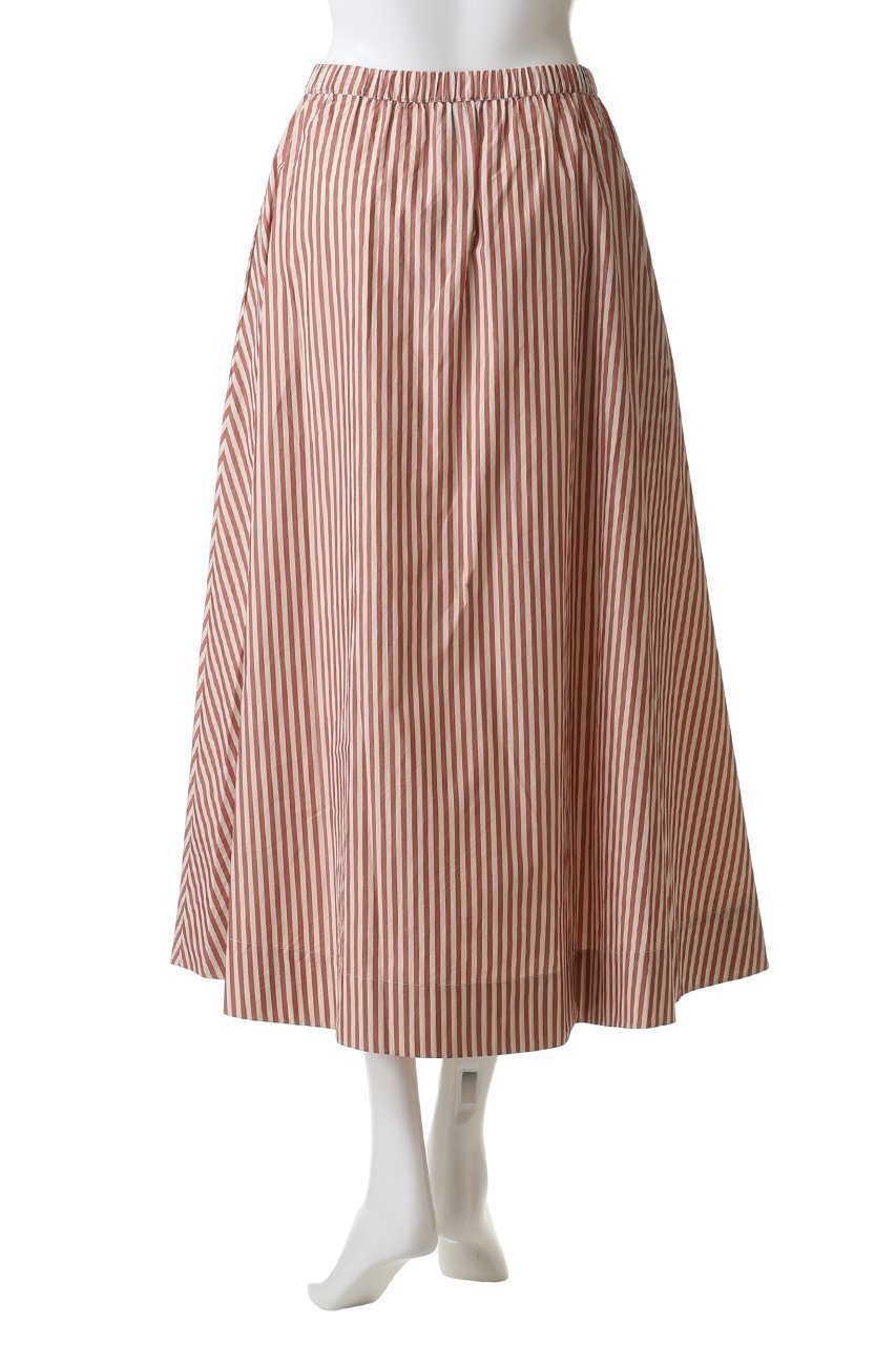 【マーレット/MERLETTE】のSABINE アシンメトリーギャザーストライプスカート 人気、トレンドファッション・服の通販 founy(ファニー) 　ファッション　Fashion　レディースファッション　Fashion for Women　スカート　Skirts　ロングスカート　Long Skirts / Maxi & Midi Skirts　2026年　2026　アシンメトリー　Asymmetrical Style　ギャザー　Gathered, Ruffled　ストライプ　Stripe, Striped Pattern　モダン　Modern, Contemporary　リラックス　Relax, Relaxed Fit　ロング　Long, Long-Length　夏　Summer　春　Spring　S/S・春夏　SS, Spring/Summer, Warm Season　other-4|ID: prp329100004840591 ipo3291000000035272535