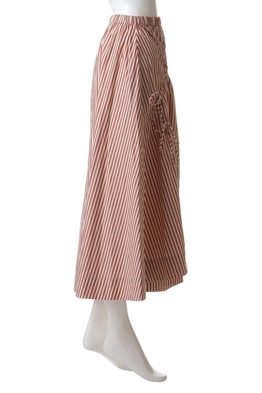【マーレット/MERLETTE】のSABINE アシンメトリーギャザーストライプスカート 人気、トレンドファッション・服の通販 founy(ファニー) 　ファッション　Fashion　レディースファッション　Fashion for Women　スカート　Skirts　ロングスカート　Long Skirts / Maxi & Midi Skirts　2026年　2026　アシンメトリー　Asymmetrical Style　ギャザー　Gathered, Ruffled　ストライプ　Stripe, Striped Pattern　モダン　Modern, Contemporary　リラックス　Relax, Relaxed Fit　ロング　Long, Long-Length　夏　Summer　春　Spring　S/S・春夏　SS, Spring/Summer, Warm Season　other-3|ID: prp329100004840591 ipo3291000000036168260
