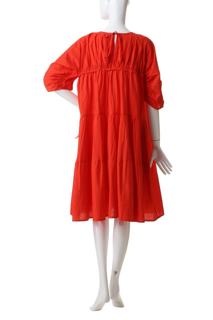 【マーレット/MERLETTE】のINES ギャザースリーブ ティアードドレス 人気、トレンドファッション・服の通販 founy(ファニー) 　ファッション　Fashion　レディースファッション　Fashion for Women　ワンピース　Dresses　フォーマル・パーティードレス・結婚式用ドレス　Elegant & Casual Dresses　チュニック　Tunic Tops & Dresses　2026年　2026　ギャザー　Gathered, Ruffled　スリーブ　Sleeve, Long Sleeve / Short Sleeve　チュニック　Tunic, Long Top　ティアード　Tiered, Tiered Style　ドレス　Dress, One-Piece　パーティ　Party, Party Style　フェミニン　Feminine, Girly　リボン　Ribbon, Bow　夏　Summer　春　Spring　S/S・春夏　SS, Spring/Summer, Warm Season　other-4|ID: prp329100004840592 ipo3291000000036168272