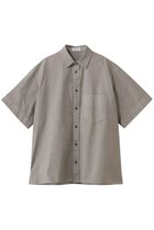 【ザ リラクス/THE RERACS / MEN】の【MEN】サルファーガーメントダイイングショートスリーブシャツ 人気、トレンドファッション・服の通販 founy(ファニー) ファッション Fashion メンズファッション Fashion for Men 2026年 2026 ショート Short, Short Length スリーブ Sleeve, Long Sleeve / Short Sleeve モダン Modern, Contemporary リラックス Relax, Relaxed Fit 夏 Summer 春 Spring S/S・春夏 SS, Spring/Summer, Warm Season thumbnail グレージュ|ID: prp329100004840605 ipo3291000000036031078