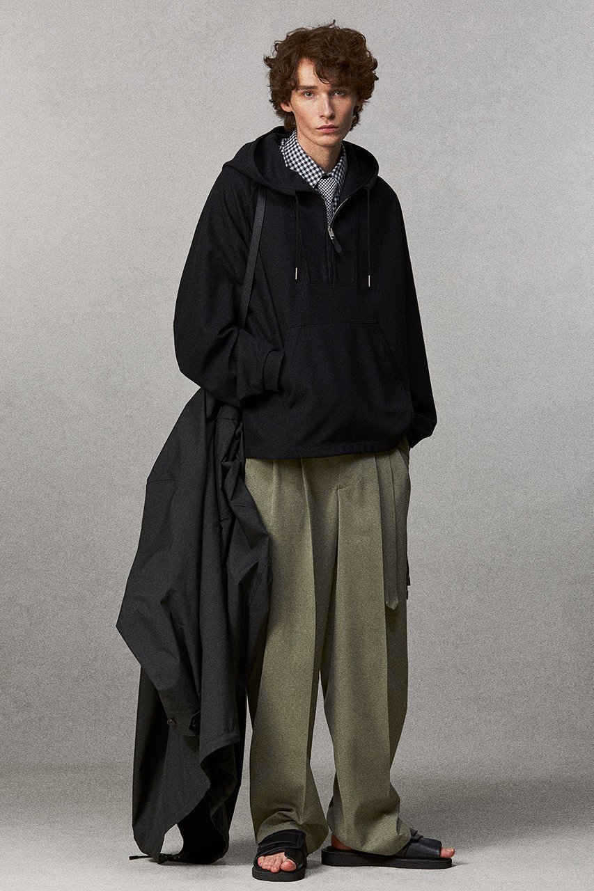 【ザ リラクス/THE RERACS / MEN】の【MEN】ジップアッププルオーバーパーカー 人気、トレンドファッション・服の通販 founy(ファニー) 　ファッション　Fashion　メンズファッション　Fashion for Men　トップス・カットソー　Cut & Sew Tops　パーカー・フーディー / カジュアルコーデ　Hoodies & Parkas　メンズシャツ　Shirts　2026年　2026　バランス　Balance, Style Balance　モダン　Modern, Contemporary　夏　Summer　定番　Standard, Basic Item　春　Spring　S/S・春夏　SS, Spring/Summer, Warm Season　other-6|ID: prp329100004840611 ipo3291000000035272786