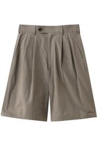 【ザ リラクス/THE RERACS / MEN】の【MEN】ワイドショートタックパンツ グレージュ|ID: prp329100004840614 ipo3291000000035468460