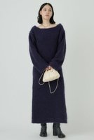 【カオス/Chaos】のクリンクルンニットワンピース 人気、トレンドファッション・服の通販 founy(ファニー) ファッション Fashion レディースファッション Fashion for Women ワンピース Dresses ニットワンピース Knit Dresses チュニック Tunic Tops & Dresses おすすめ Recommended / Our Picks チュニック Tunic, Long Top ループ Loop, Loop Knit ロング Long, Long-Length エレガント 上品 Elegant 再入荷 Restock / Back in Stock 軽量 Lightweight, Ultra Light |ID:prp329100004840621