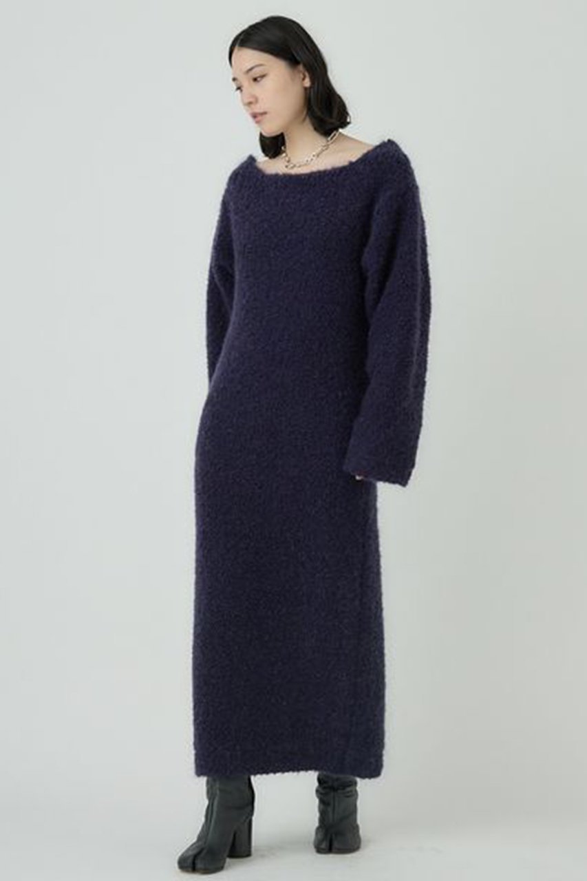 【カオス/Chaos】のクリンクルンニットワンピース 人気、トレンドファッション・服の通販 founy(ファニー) ファッション Fashion レディースファッション Fashion for Women ワンピース Dresses ニットワンピース Knit Dresses チュニック Tunic Tops & Dresses おすすめ Recommended / Our Picks チュニック Tunic, Long Top ループ Loop, Loop Knit ロング Long, Long-Length エレガント 上品 Elegant 再入荷 Restock / Back in Stock 軽量 Lightweight, Ultra Light other-2|ID: prp329100004840621 ipo3291000000035274324