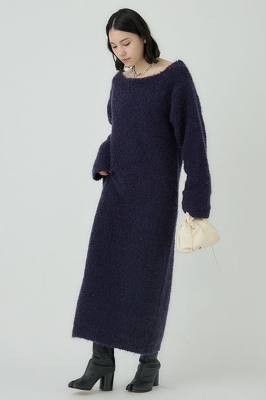 【カオス/Chaos】のクリンクルンニットワンピース 人気、トレンドファッション・服の通販 founy(ファニー) ファッション Fashion レディースファッション Fashion for Women ワンピース Dresses ニットワンピース Knit Dresses チュニック Tunic Tops & Dresses おすすめ Recommended / Our Picks チュニック Tunic, Long Top ループ Loop, Loop Knit ロング Long, Long-Length エレガント 上品 Elegant 再入荷 Restock / Back in Stock 軽量 Lightweight, Ultra Light other-3|ID: prp329100004840621 ipo3291000000035274325