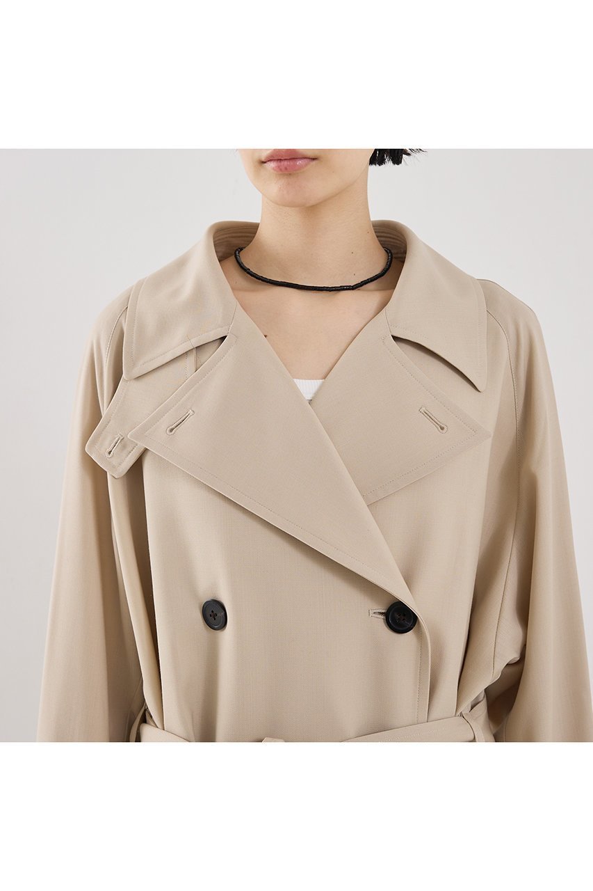 【ザ ストア バイ シー/THE STORE by C】の【COCUCA】ショートトレンチコート 人気、トレンドファッション・服の通販 founy(ファニー) ファッション Fashion レディースファッション Fashion for Women アウター Coat / Outerwear Collection コート・ロングコート・ピーコート Long Coats, Peacoats & More トレンチコート / 春秋の定番アウター Trench Coats 2026年 2026 ショート Short, Short Length シンプル Simple, Minimal スタンド Stand Collar, Upright Stand スーツ Suit, Formalwear ツイル Twist, Twisted Detail 別注 Limited Edition, Custom Order 夏 Summer 春 Spring S/S・春夏 SS, Spring/Summer, Warm Season 防寒 Cold Protection, Winter-Ready other-7|ID: prp329100004840623 ipo3291000000035274435