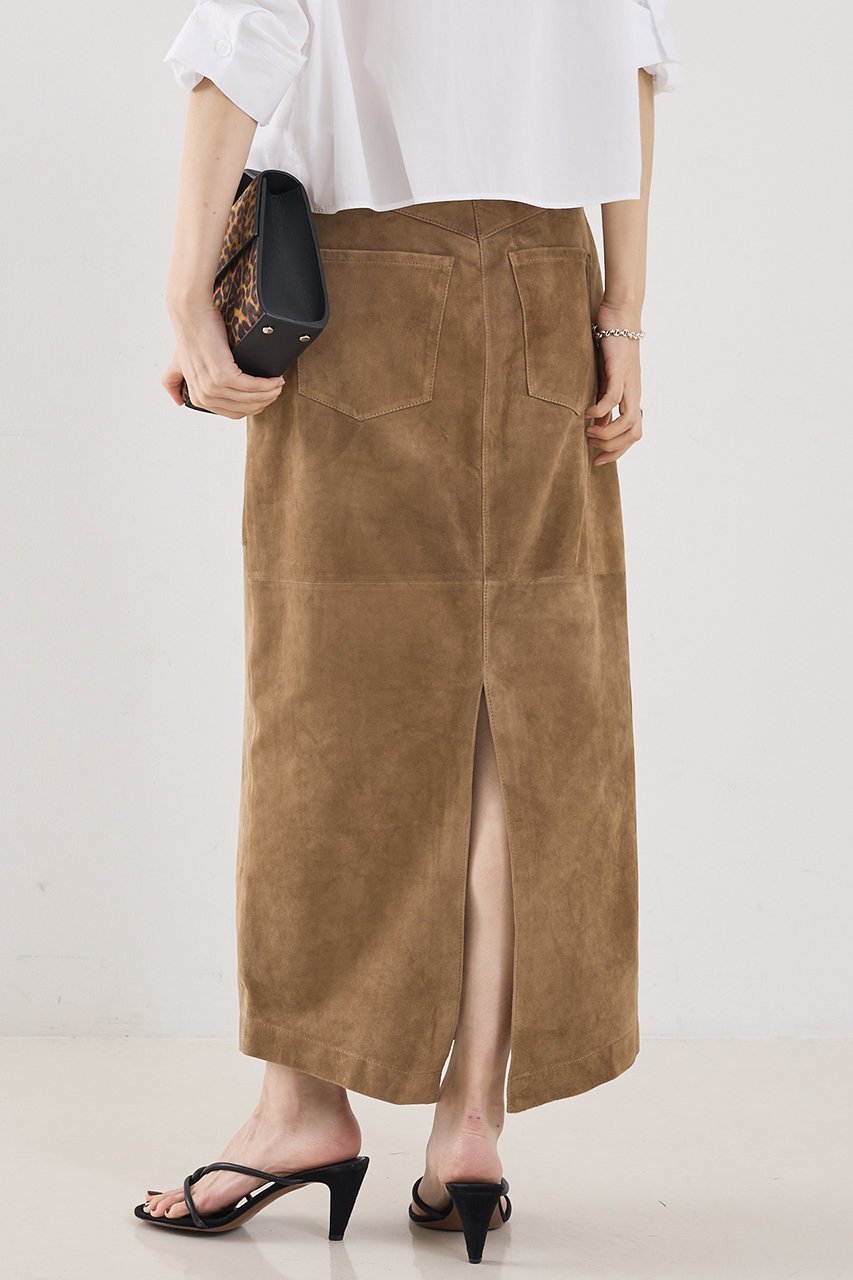 【ザ ストア バイ シー/THE STORE by C】の【COCUCA】スエードスリットスカート 人気、トレンドファッション・服の通販 founy(ファニー) 　ファッション　Fashion　レディースファッション　Fashion for Women　スカート　Skirts　ロングスカート　Long Skirts / Maxi & Midi Skirts　2026年　2026　なめらか　Smooth, Silky Texture　スリット　Slit, Slit Detail　ロング　Long, Long-Length　夏　Summer　春　Spring　S/S・春夏　SS, Spring/Summer, Warm Season　other-3|ID: prp329100004840625 ipo3291000000035274450
