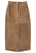 【ザ ストア バイ シー/THE STORE by C】の【COCUCA】スエードスリットスカート ベージュ|ID: prp329100004840625 ipo3291000000036209176