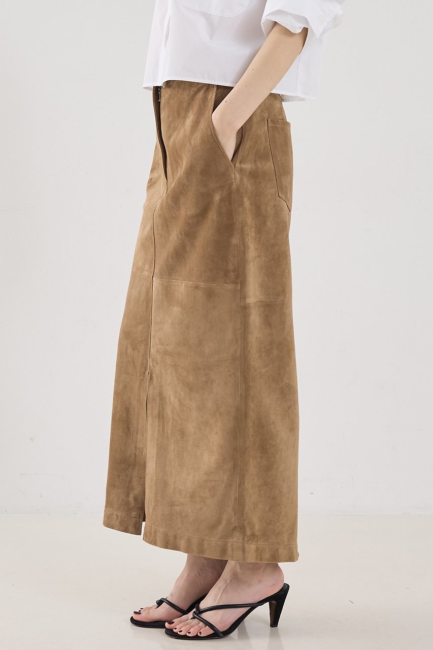 【ザ ストア バイ シー/THE STORE by C】の【COCUCA】スエードスリットスカート 人気、トレンドファッション・服の通販 founy(ファニー) 　ファッション　Fashion　レディースファッション　Fashion for Women　スカート　Skirts　ロングスカート　Long Skirts / Maxi & Midi Skirts　2026年　2026　なめらか　Smooth, Silky Texture　スリット　Slit, Slit Detail　ロング　Long, Long-Length　再入荷　Restock / Back in Stock　夏　Summer　春　Spring　S/S・春夏　SS, Spring/Summer, Warm Season　other-2|ID: prp329100004840625 ipo3291000000036209178