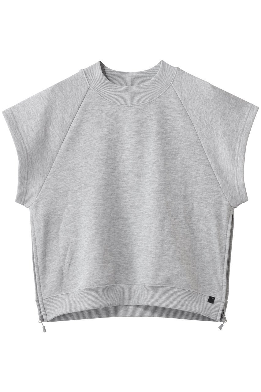 【ダイワ ピアサーティナイン/DAIWA PIER39】のW s W s TECH SWEAT MOCKNECK インテリア・キッズ・メンズ・レディースファッション・服の通販 founy(ファニー) 　ファッション　Fashion　レディースファッション　Fashion for Women　トップス・カットソー　Cut & Sew Tops　レディースパーカー・カジュアルフーディー　Casual Hoodies & Sweatshirts　スウェット・クルーネックトップス　Sweatshirts & Crewnecks / Relaxed Fit Sweat Tops　スポーツウェア　Functional & Stylish Sportswear　スポーツ トップス　Athletic Tops / Workout Tops / Training Shirts　2026年　2026　アウトドア　Outdoor Clothing　コンパクト　Compact, Small Size　ジップ　Zip, Zipper　スポーツ　Sports, Activewear　スリーブ　Sleeve, Long Sleeve / Short Sleeve　フィット　Fit, Slim Fit　フレンチ　French, French Style　ワーク　Workwear, Utility Style　半袖　Short Sleeve, Half Sleeve　夏　Summer　春　Spring　S/S・春夏　SS, Spring/Summer, Warm Season　軽量　Lightweight, Ultra Light　ヘザーグレー|ID: prp329100004843145 ipo3291000000035818813