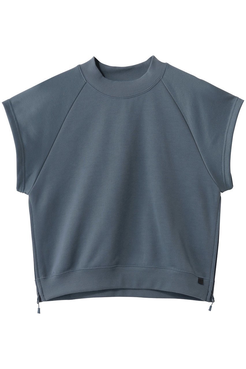 【ダイワ ピアサーティナイン/DAIWA PIER39】のW s W s TECH SWEAT MOCKNECK インテリア・キッズ・メンズ・レディースファッション・服の通販 founy(ファニー) 　ファッション　Fashion　レディースファッション　Fashion for Women　トップス・カットソー　Cut & Sew Tops　レディースパーカー・カジュアルフーディー　Casual Hoodies & Sweatshirts　スウェット・クルーネックトップス　Sweatshirts & Crewnecks / Relaxed Fit Sweat Tops　スポーツウェア　Functional & Stylish Sportswear　スポーツ トップス　Athletic Tops / Workout Tops / Training Shirts　2026年　2026　アウトドア　Outdoor Clothing　コンパクト　Compact, Small Size　ジップ　Zip, Zipper　スポーツ　Sports, Activewear　スリーブ　Sleeve, Long Sleeve / Short Sleeve　フィット　Fit, Slim Fit　フレンチ　French, French Style　ワーク　Workwear, Utility Style　半袖　Short Sleeve, Half Sleeve　夏　Summer　春　Spring　S/S・春夏　SS, Spring/Summer, Warm Season　軽量　Lightweight, Ultra Light　スモークブルー|ID: prp329100004843146 ipo3291000000035290252