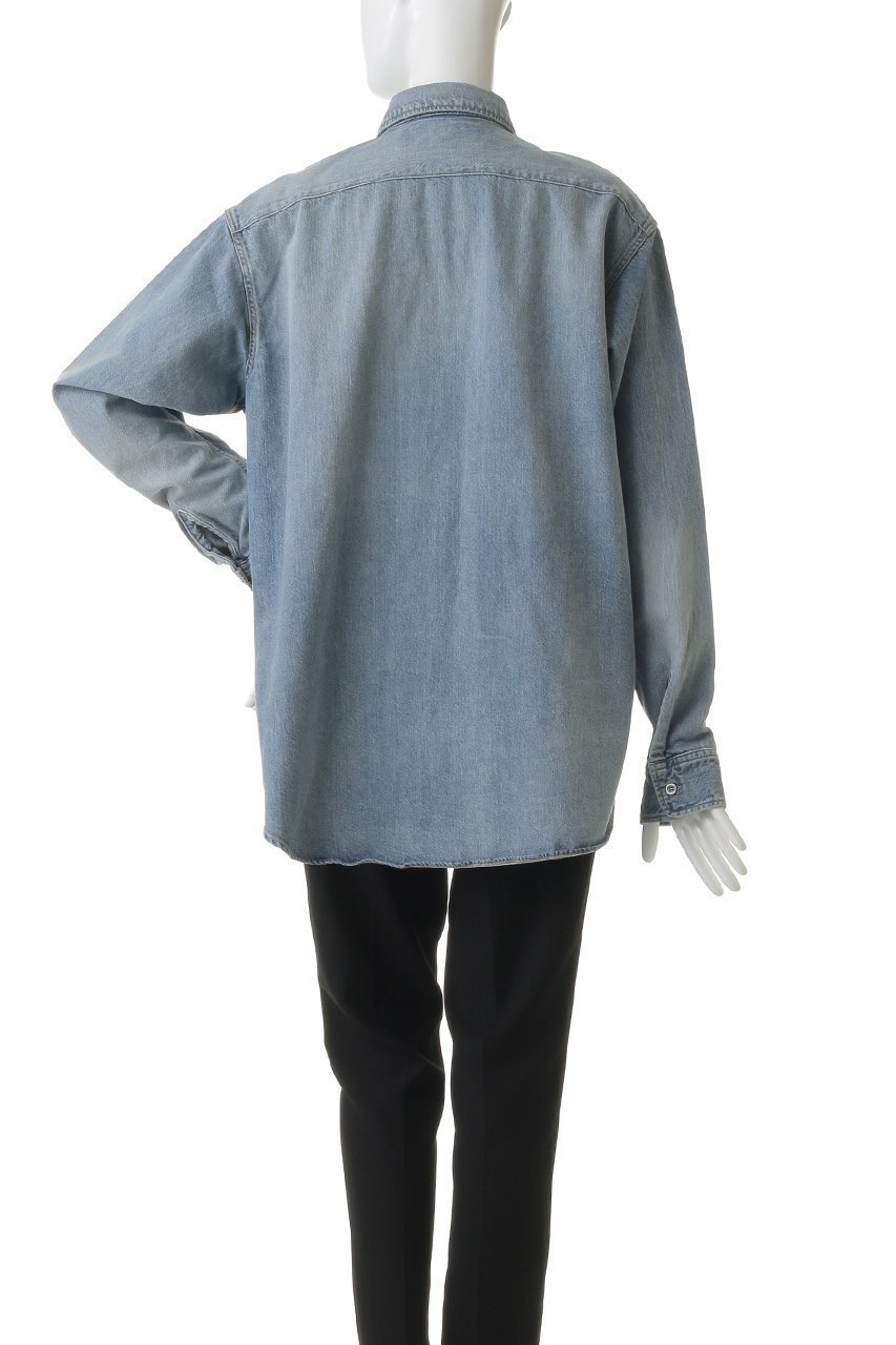 【シンゾーン/Shinzone】のVINTAGE FADEDデニムシャツ 人気、トレンドファッション・服の通販 founy(ファニー) 　ファッション　Fashion　レディースファッション　Fashion for Women　トップス・カットソー　Cut & Sew Tops　シャツ・ブラウス・オフィスカジュアル　Elegant Blouses & Button-Ups　2026年　2026　スリーブ　Sleeve, Long Sleeve / Short Sleeve　デニム　Denim, Jeans Material　ポケット　Pocket, Pocket Detail　メタル　Metal, Metal Parts　ロング　Long, Long-Length　ワーク　Workwear, Utility Style　ヴィンテージ　Vintage Style　夏　Summer　春　Spring　S/S・春夏　SS, Spring/Summer, Warm Season　羽織　Haori, Light Jacket　other-4|ID: prp329100004843148 ipo3291000000035977597