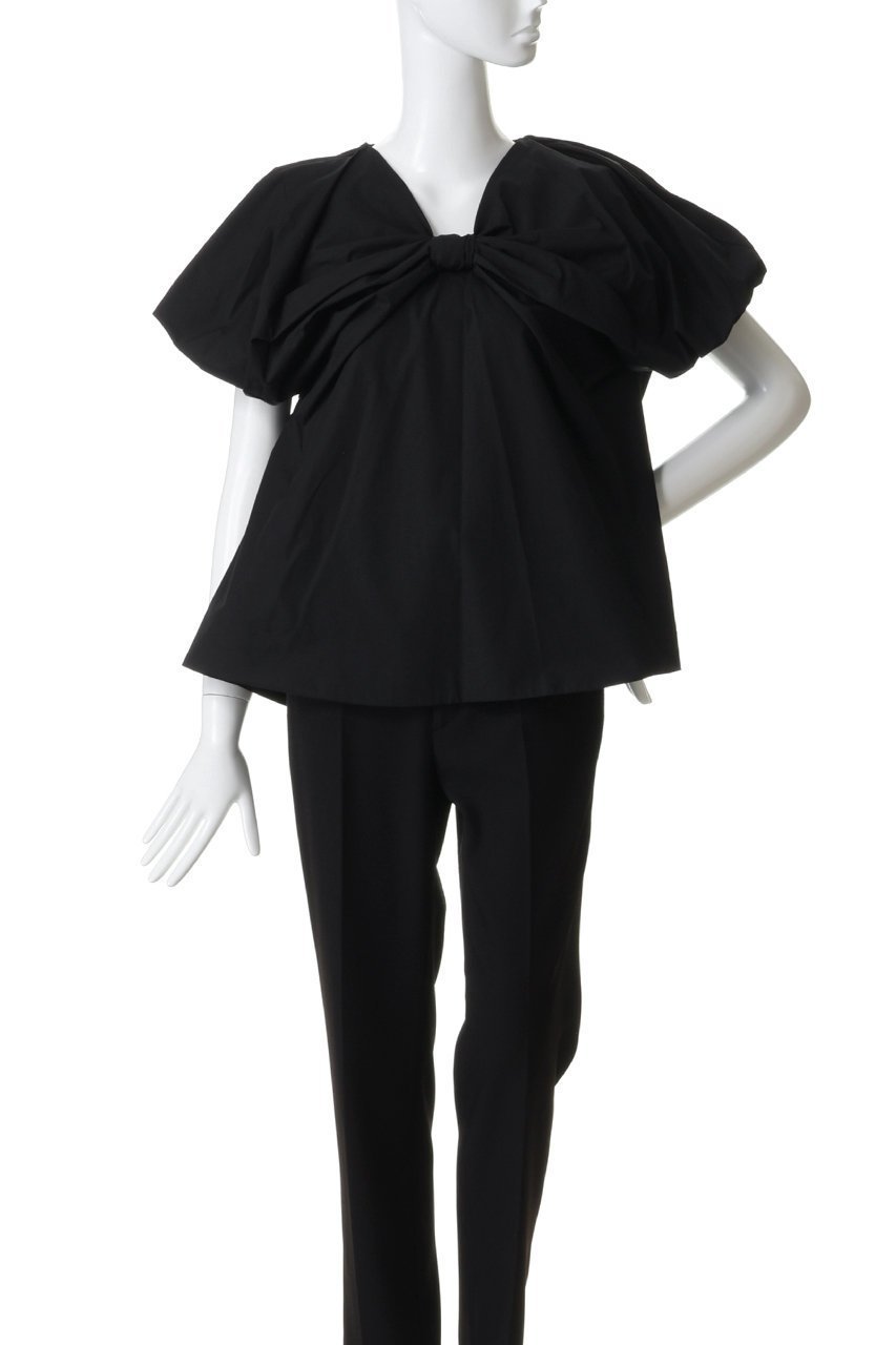 【ヌメロ ヴェントゥーノ/N°21】のフロントタイ ボリューム ブラウス 人気、トレンドファッション・服の通販 founy(ファニー) 　ファッション　Fashion　レディースファッション　Fashion for Women　トップス・カットソー　Cut & Sew Tops　シャツ・ブラウス・オフィスカジュアル　Elegant Blouses & Button-Ups　2026年　2026　ショート　Short, Short Length　スリーブ　Sleeve, Long Sleeve / Short Sleeve　フェミニン　Feminine, Girly　フロント　Front, Front Design　マキシ　Maxi, Full Length　モダン　Modern, Contemporary　リボン　Ribbon, Bow　夏　Summer　春　Spring　S/S・春夏　SS, Spring/Summer, Warm Season　other-2|ID: prp329100004843164 ipo3291000000035290425