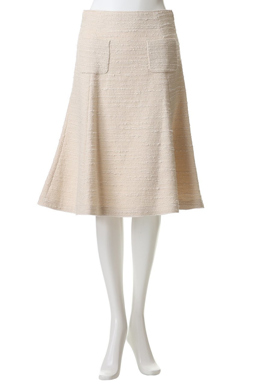 【ヌメロ ヴェントゥーノ/N°21】のツイード Wポケット ミディ フレアスカート 人気、トレンドファッション・服の通販 founy(ファニー) 　ファッション　Fashion　レディースファッション　Fashion for Women　スカート　Skirts　Aライン・フレアスカート　A-Line & Flared Skirts　2026年　2026　オケージョン　Occasion Wear　クラシック　Classic, Timeless Style　ジャケット　Jacket, Outerwear　ダブル　Double, Double-Breasted　ツイード　Twill, Twill Weave　フィット　Fit, Slim Fit　フレア　Flare, Flared　フロント　Front, Front Design　ポケット　Pocket, Pocket Detail　エレガント 上品　Elegant　夏　Summer　春　Spring　S/S・春夏　SS, Spring/Summer, Warm Season　other-2|ID: prp329100004843167 ipo3291000000035290458