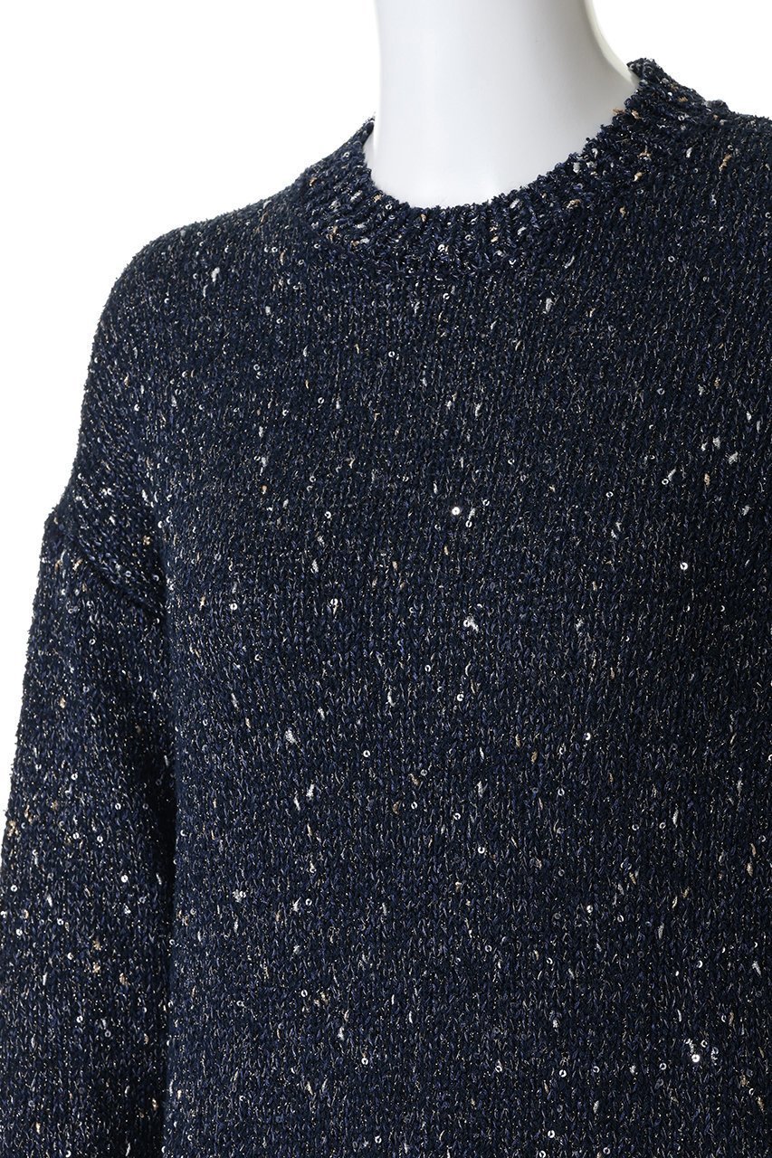 【プルミエ アロンディスモン/1er Arrondissement】のラメノットスパンコールニットプルオーバー 人気、トレンドファッション・服の通販 founy(ファニー) ファッション Fashion レディースファッション Fashion for Women トップス・カットソー Cut & Sew Tops ニット Knit Tops & Sweaters カジュアルプルオーバー・ニットトップス Pullovers & Knit Tops / Casual Pullovers 2026年 2026 コンパクト Compact, Small Size スパンコール Sequins, Sequin Embellishment 夏 Summer 春 Spring S/S・春夏 SS, Spring/Summer, Warm Season other-5|ID: prp329100004843175 ipo3291000000035290574