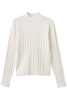 【アルアバイル/allureville】のストライプモックNC プルオーバー 人気、トレンドファッション・服の通販 founy(ファニー) ファッション Fashion レディースファッション Fashion for Women トップス・カットソー Cut & Sew Tops ニット Knit Tops & Sweaters カジュアルプルオーバー・ニットトップス Pullovers & Knit Tops / Casual Pullovers 2026年 2026 イエロー Yellow シンプル Simple, Minimal ストライプ Stripe, Striped Pattern スリット Slit, Slit Detail ベーシック Basic, Essential 夏 Summer 春 Spring S/S・春夏 SS, Spring/Summer, Warm Season |ID:prp329100004843176