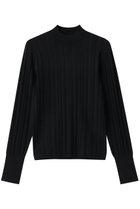 【アルアバイル/allureville】のストライプモックNC プルオーバー 人気、トレンドファッション・服の通販 founy(ファニー) ファッション Fashion レディースファッション Fashion for Women トップス・カットソー Cut & Sew Tops ニット Knit Tops & Sweaters カジュアルプルオーバー・ニットトップス Pullovers & Knit Tops / Casual Pullovers 2026年 2026 イエロー Yellow シンプル Simple, Minimal ストライプ Stripe, Striped Pattern スリット Slit, Slit Detail ベーシック Basic, Essential 夏 Summer 春 Spring S/S・春夏 SS, Spring/Summer, Warm Season thumbnail ブラック|ID: prp329100004843176 ipo3291000000035290578