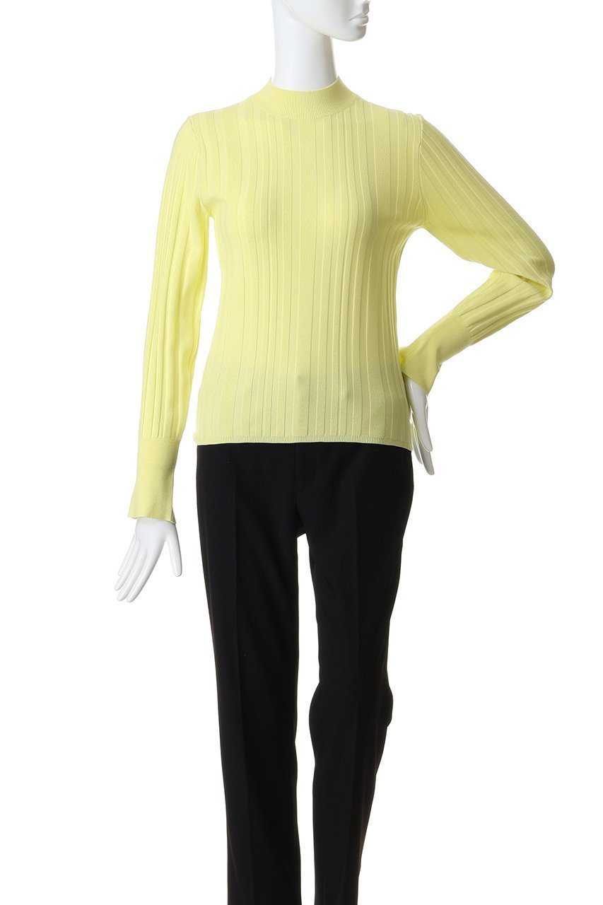 【アルアバイル/allureville】のストライプモックNC プルオーバー 人気、トレンドファッション・服の通販 founy(ファニー) ファッション Fashion レディースファッション Fashion for Women トップス・カットソー Cut & Sew Tops ニット Knit Tops & Sweaters カジュアルプルオーバー・ニットトップス Pullovers & Knit Tops / Casual Pullovers 2026年 2026 イエロー Yellow シンプル Simple, Minimal ストライプ Stripe, Striped Pattern スリット Slit, Slit Detail ベーシック Basic, Essential 夏 Summer 春 Spring S/S・春夏 SS, Spring/Summer, Warm Season other-2|ID: prp329100004843176 ipo3291000000035290579