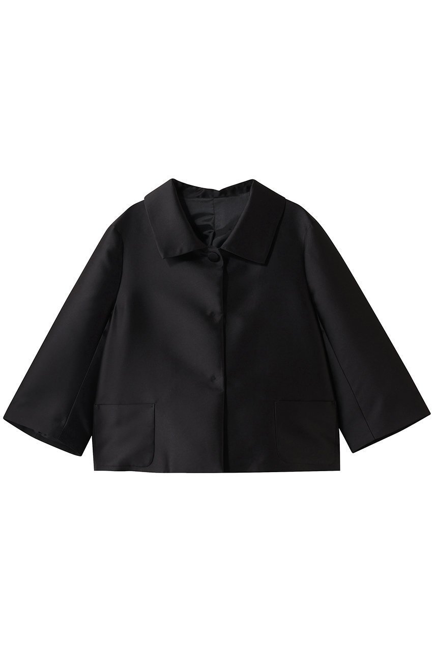 【ジェイドット/j.】のシルクコンパクトジャケット 人気、トレンドファッション・服の通販 founy(ファニー) 　ファッション　Fashion　レディースファッション　Fashion for Women　アウター　Coat / Outerwear Collection　レディースジャケット・軽アウター　Jackets　ショート　Short, Short Length　シルク　Silk, 100% Silk　ジャケット　Jacket, Outerwear　パーティ　Party, Party Style　フォルム　Silhouette, Form　ラグジュアリー　Luxury, Elegant　リュクス　Luxury, Elegant, High-End, Chic　今季　This Season, Current Season　 other-1|ID: prp329100004843178 ipo3291000000035733863